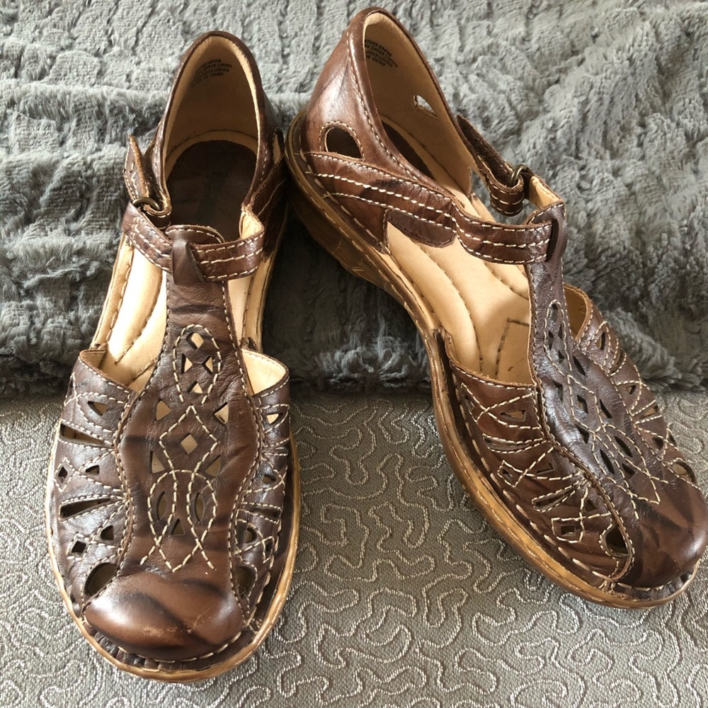 Like New Earth Petunia Leather Shoes Sandals:Size7